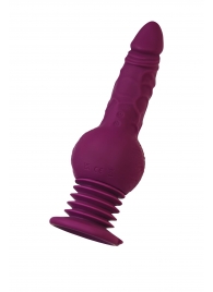 Фиолетовая мини-машина для секса Striker с пультом ДУ - 23,5 см. - ToyFa - купить с доставкой в Миассе