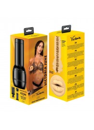 Мастурбатор-ротик Kiiroo Feel Victoria Mouth - Kiiroo - в Миассе купить с доставкой