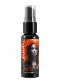 Гель с эффектом вибрации Volcano Of Passion со вкусом персика и маракуйи - 25 мл. - Erotist Lubricants - купить с доставкой в Миассе