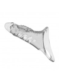 Прозрачная насадка на пенис - 22 см. - Baile - в Миассе купить с доставкой