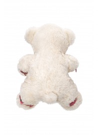 Бондажный набор: белый мишка с розовыми оковами и наручниками - Pecado - купить с доставкой в Миассе