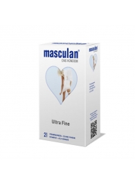 Особо тонкие презервативы Masculan Ultra Fine - 21 шт. - Masculan - купить с доставкой в Миассе
