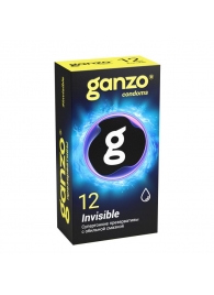 Супертонкие презервативы Ganzo Invisible - 12 шт. - Ganzo - купить с доставкой в Миассе
