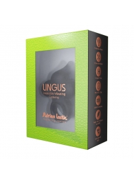 Черное эрекционное кольцо Lingus с вибрацией - Adrien Lastic - в Миассе купить с доставкой