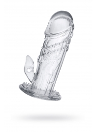 Прозрачная насадка на пенис Uco - 13 см. - A-toys - в Миассе купить с доставкой