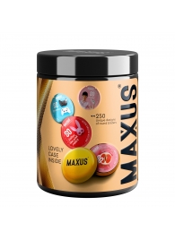 Точечные презервативы MAXUS 2000 Amazing Dots с железным кейсом - 15 шт. - Maxus - купить с доставкой в Миассе