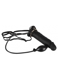 Полый страпон с эффектом увеличения Inflatable Strap-On - 18,5 см. - Orion - купить с доставкой в Миассе