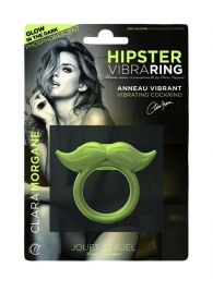 Люминесцентное эрекционное виброкольцо Hipster - Clara Morgane - в Миассе купить с доставкой