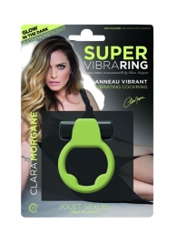 Люминесцентное эрекционное виброкольцо Super - Clara Morgane - в Миассе купить с доставкой