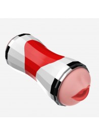 Двусторонний мастурбатор в колбе Power Grip Cup - вагина и ротик - Boys of Toys - в Миассе купить с доставкой