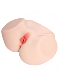 Мастурбатор-полуторс с двойным слоем материала Jenny Onahole Real Vagina - KOKOS - в Миассе купить с доставкой