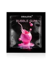 Саше съедобной оральной смазки OraLove с ароматом бабл-гам - 3 гр. - Биоритм - купить с доставкой в Миассе