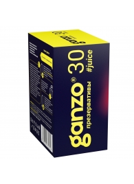 Ароматизированные презервативы Ganzo Juice - 30 шт. - Ganzo - купить с доставкой в Миассе