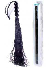 Черная силиконовая плеть - 37 см. - Boys of Toys - купить с доставкой в Миассе