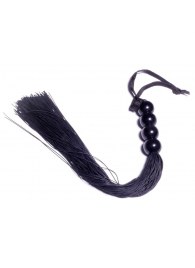 Черная силиконовая плеть - 37 см. - Boys of Toys - купить с доставкой в Миассе