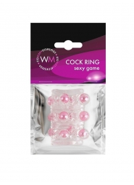 Прозрачная сквозная насадка на пенис с цветными шариками - Erowoman-Eroman - в Миассе купить с доставкой