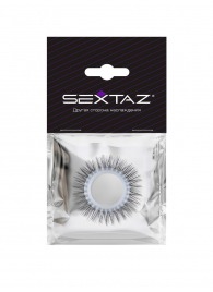 Круглое эрекционное кольцо с «ресничками» - Sextaz - в Миассе купить с доставкой