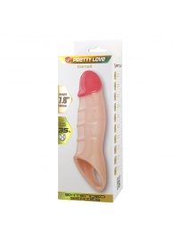 Телесная удлиняющая насадка на пенис Darnel - Baile - в Миассе купить с доставкой