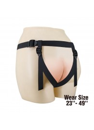 Черные трусики харнесс с платформой Caludio I - Baile - купить с доставкой в Миассе