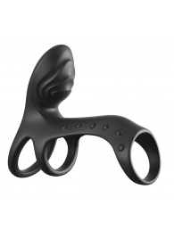 Черная насадка на пенис Ultimate Couples Cage Pro - Pipedream - в Миассе купить с доставкой