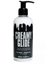 Лубрикант на водной основе Creamy Glide с консистенцией спермы - 250 мл. - Strap-on-me - купить с доставкой в Миассе