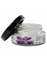 Массажная свеча «Сирень» - 50 мл. - SGAN - купить с доставкой в Миассе