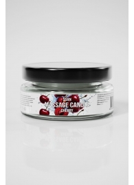 Массажная свеча «Спелая вишня» - 50 мл. - SGAN - купить с доставкой в Миассе