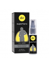 Пролонгатор-сыворотка pjur Superhero Delay Serum - 20 мл. - Pjur - купить с доставкой в Миассе