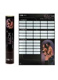 Плакат для двоих со скретч-слоем «БДСМ» - Сима-Ленд - купить с доставкой в Миассе