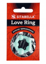 Цветное эрекционное кольцо с 5 бусинами Love Ring - Sitabella - в Миассе купить с доставкой