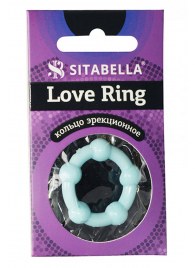 Цветное эрекционное кольцо Love Ring с бусинами - Sitabella - в Миассе купить с доставкой