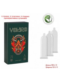 Презервативы YOKIRO Mix - 12 шт. - Sitabella - купить с доставкой в Миассе