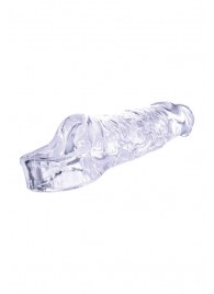 Прозрачная насадка-удлинитель Length Enhancer с подхватом - 16 см. - NMC - в Миассе купить с доставкой