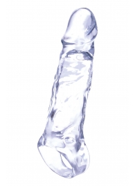 Прозрачная насадка-удлинитель Length Enhancer с подхватом - 16 см. - NMC - в Миассе купить с доставкой