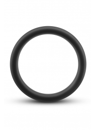 Черное эрекционное кольцо Silicone Go Pro Cock Ring - Blush Novelties - в Миассе купить с доставкой