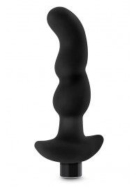 Черный вибромассажер простаты Prostate Massager 03 - 15,2 см. - Blush Novelties - в Миассе купить с доставкой