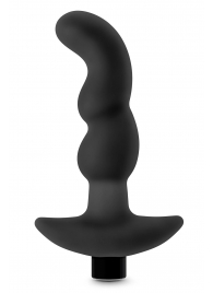 Черный вибромассажер простаты Prostate Massager 03 - 15,2 см. - Blush Novelties - в Миассе купить с доставкой