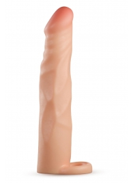 Телесная насадка-удлинитель Fortitude с подхватом - 17,7 см. - Blush Novelties - в Миассе купить с доставкой