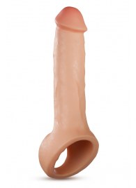 Телесная насадка-удлинитель Thrive 8.75 Inch Realistic Penis Extender Sleeve - 22,2 см. - Blush Novelties - в Миассе купить с доставкой