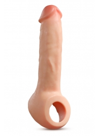 Телесная насадка-удлинитель Thrive 8.75 Inch Realistic Penis Extender Sleeve - 22,2 см. - Blush Novelties - в Миассе купить с доставкой
