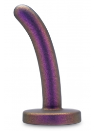 Фиолетовая насадка с гладкой поверхностью Surrender 4.75 Inch Beginner Pegging Dildo - 12 см. - Blush Novelties - купить с доставкой в Миассе