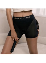 Трусики-шорты для фиксации насадок Strap-on-me Harness Lingerie Halo - size S - Strap-on-me - купить с доставкой в Миассе