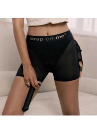 Трусики-шорты для фиксации насадок Strap-on-me Harness Lingerie Halo - size M - Strap-on-me - купить с доставкой в Миассе