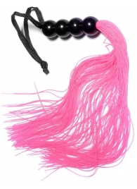 Розовая силиконовая плеть - 35,5 см. - Boys of Toys - купить с доставкой в Миассе