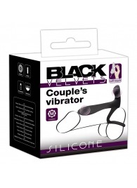 Черная насадка на член с вибрацией Couple’s Vibrator - Orion - в Миассе купить с доставкой