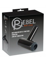 Черный мастурбатор с удобной ручкой Masturbator with 2 Functions - Orion - в Миассе купить с доставкой