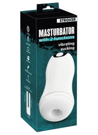 Белый мастурбатор Masturbator with 2 functions - Orion - в Миассе купить с доставкой