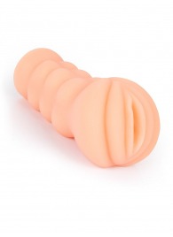 Телесный мастурбатор-вагина с эрекционными кольцами в комплекте - Sexy Girl - в Миассе купить с доставкой