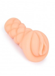 Телесный мастурбатор-вагина с вибропулей и эрекционными кольцами в комплекте - Sexy Girl - в Миассе купить с доставкой