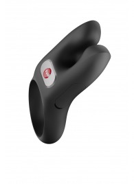 Черное эрекционное виброкольцо Nos - Fun Factory - в Миассе купить с доставкой